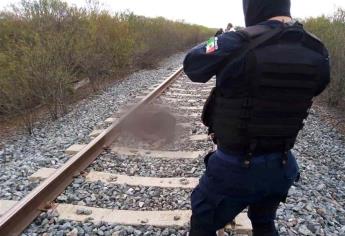 Localizan restos humanos en las vías del tren cerca de Estación Francisco