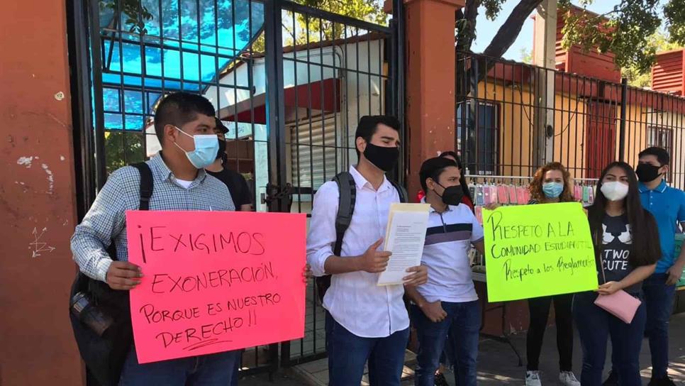 Exonera la UAS a los alumnos de Derecho tras manifestación