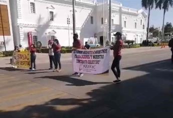 Se manifiesta el STASAC, bloquea la Obregón