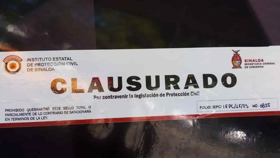 Suspenden tres antros de Mazatlán por sobrepasar flujo de asistentes