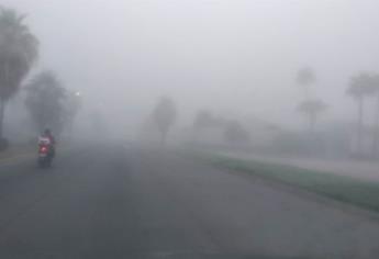 Llama SSyPC a conducir con precaución por neblina densa