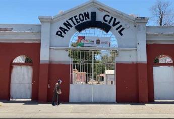 Esperan panteones de Culiacán aumento en visitas este fin de semana