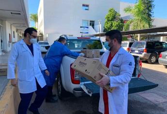 Hospital General de Los Mochis recibe donación de pollo por parte de Bachoco
