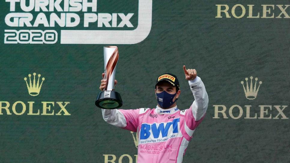 Sergio Pérez se reivindica con el noveno podio de su carrera en F1