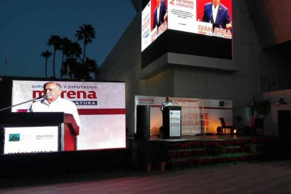 Rinde el Diputado Federal Iván Ayala su Segundo Informe Legislativo