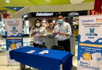 Banco de Alimentos Culiacán inicia Lechetón 2020