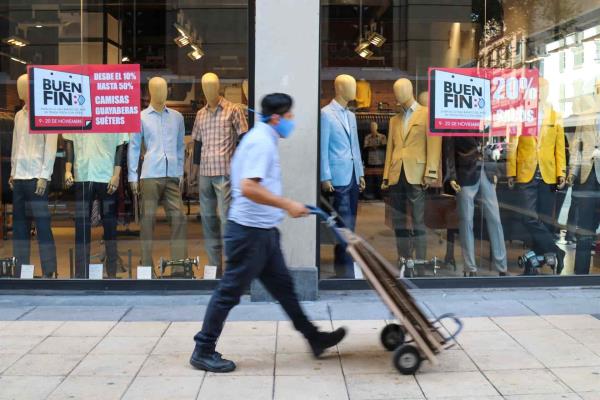 La OCDE prevé una caída del PIB del 9,2 % este año en México
