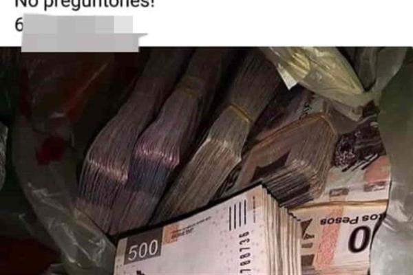 Alertan por circulación de billetes falsos en Ahome