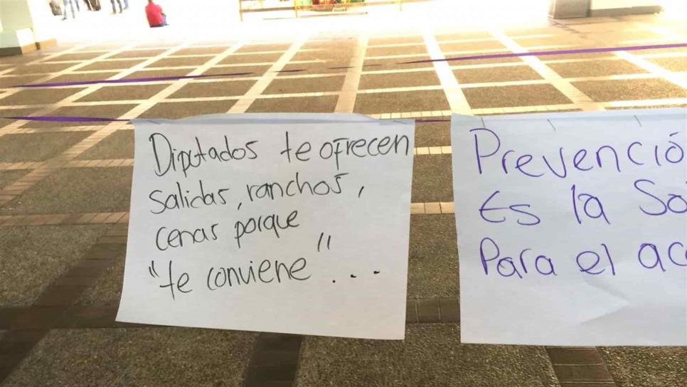 Reporteras de Culiacán realizan “tendero del acoso”