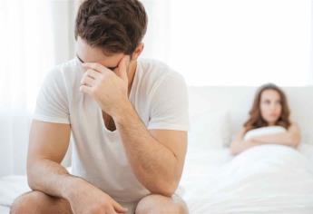 Hombres de 20 años pueden padecer disfunción eréctil: IMSS