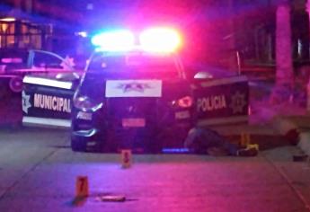 Policías abaten a presunto asaltante en Los Mochis