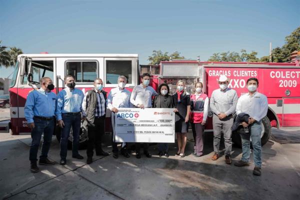 Llaman a seguir apoyando a Bomberos y Cruz Roja