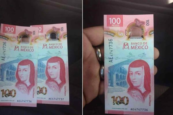 Venden en Culiacán nuevos billetes de $100 y hasta con servicio a domicilio