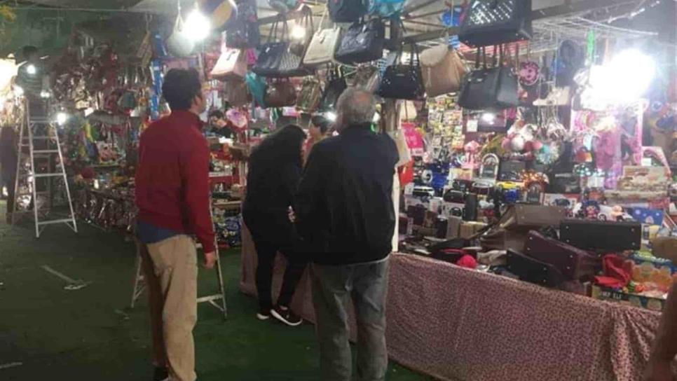 Respiran comerciantes de Los Mochis con ventas en “Verbena Navideña”