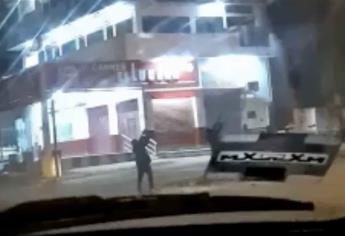 Con total impunidad, sicarios disparan a cámaras de vigilancia en Mazatlán