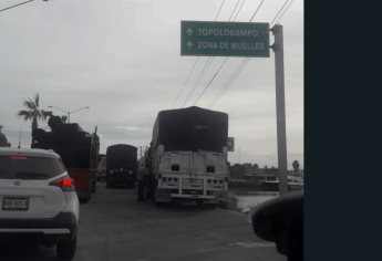 Medidas restrictivas de API generan caos vial en Topolobampo