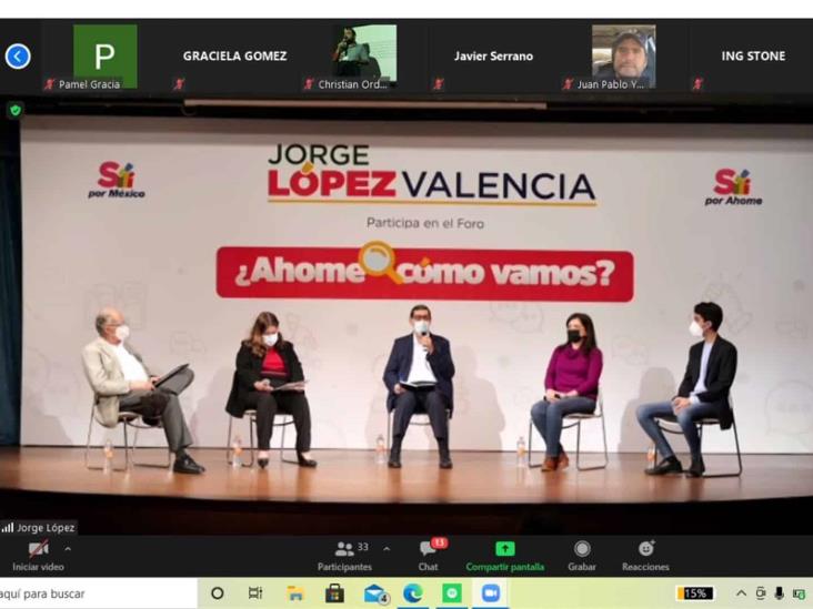 Jorge López Valencia impulsa ¿Ahome, cómo vamos? Jorge López Valencia impulsa ¿Ahome, cómo vamos?
