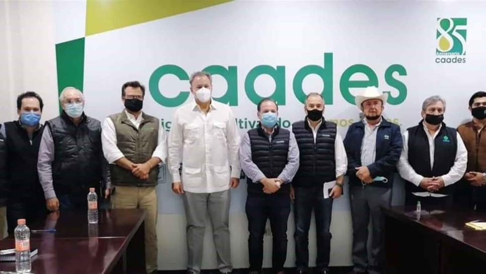 Productores de Sinaloa se reúnen con Juan Cortina Gallardo