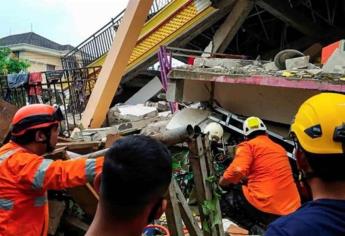 Sismo magnitud 6.2 sacude a Indonesia