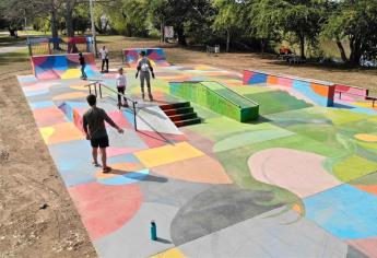 Skatepark, del Parque Las Riberas, se convierte en el “Santuario de la Iguana”