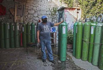 Ahome enfrenta desabasto de oxígeno por acaparamiento de tanques: PC