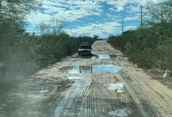 Exigen vecinos de El Fuerte rehabilitación de caminos hacia sus ejidos