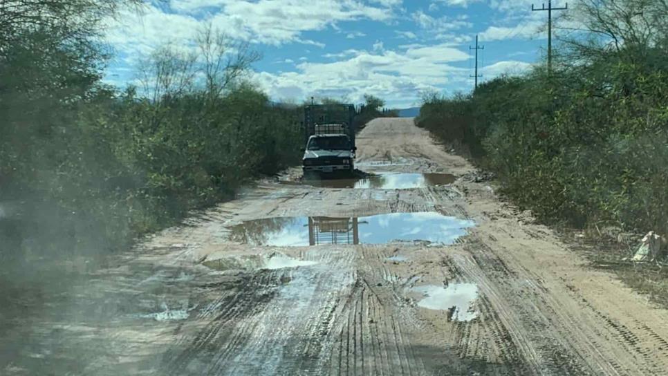 Exigen vecinos de El Fuerte rehabilitación de caminos hacia sus ejidos