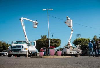 Inician en Guasave la revisión de más de 10 mil luminarias LED