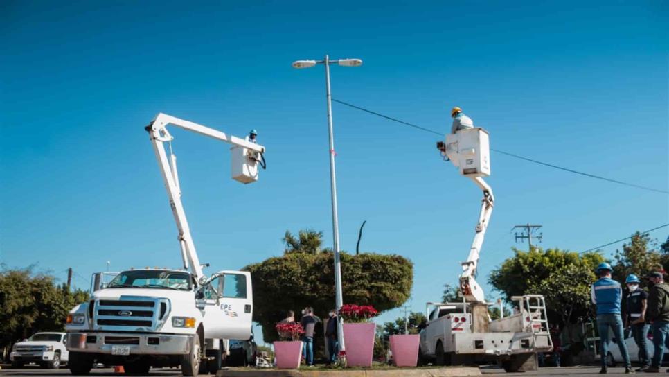 Inician en Guasave la revisión de más de 10 mil luminarias LED