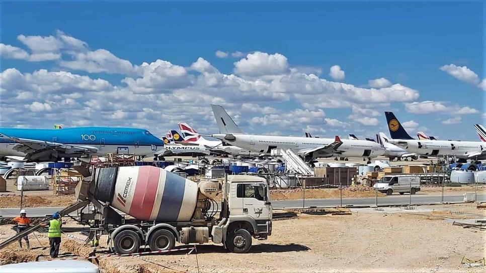 Cemex suministra 30 mil toneladas de cemento para aeropuerto en España