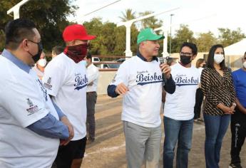 Quirino inaugura la Escuela de Beisbol de La Higuerita