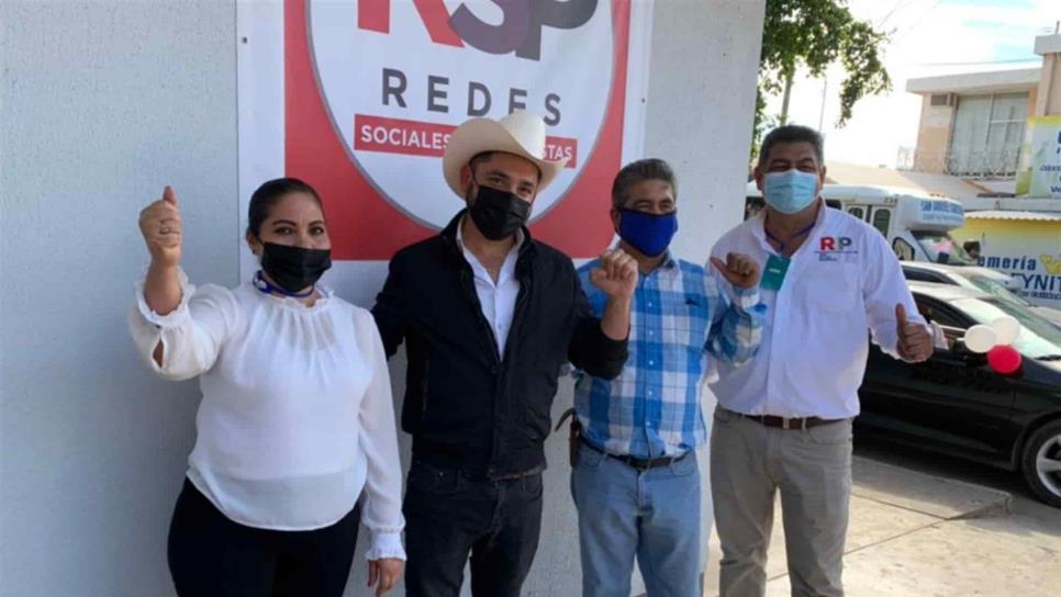 Con caravana precandidatos de RSP cierran precampaña en Guasave