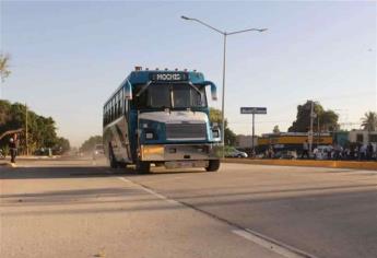 Tarifa de transporte foráneo incrementará 10 % en los próximos días