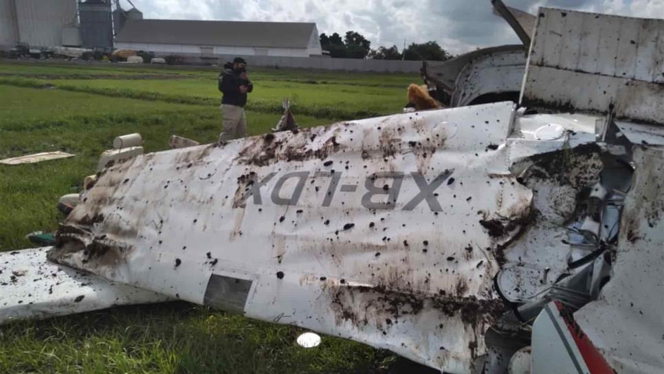 Se desploma avioneta en Navolato: hay 3 muertos