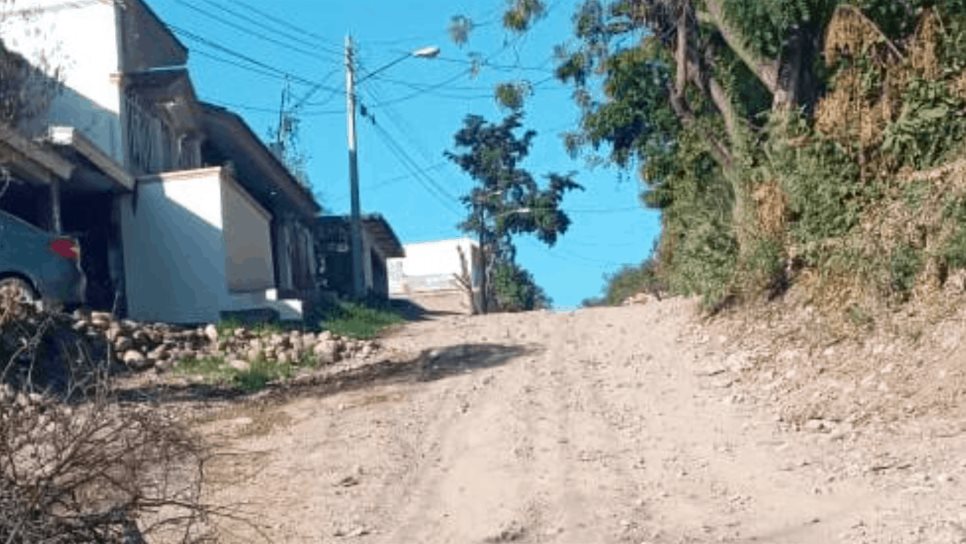 Calle Girasol, un peligro para adultos mayores