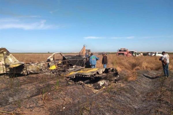 Cae avioneta fumigadora en el Valle de El Carrizo