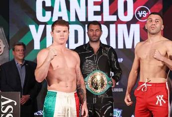 Canelo Álvarez y Avni Yildirim superan la romana