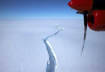 Un iceberg gigante del tamaño de Londres se desprende de la Antártida