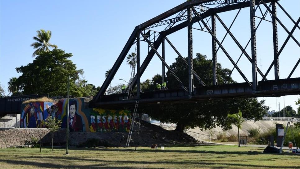 Pintura del Puente Negro lleva avance del 30 %