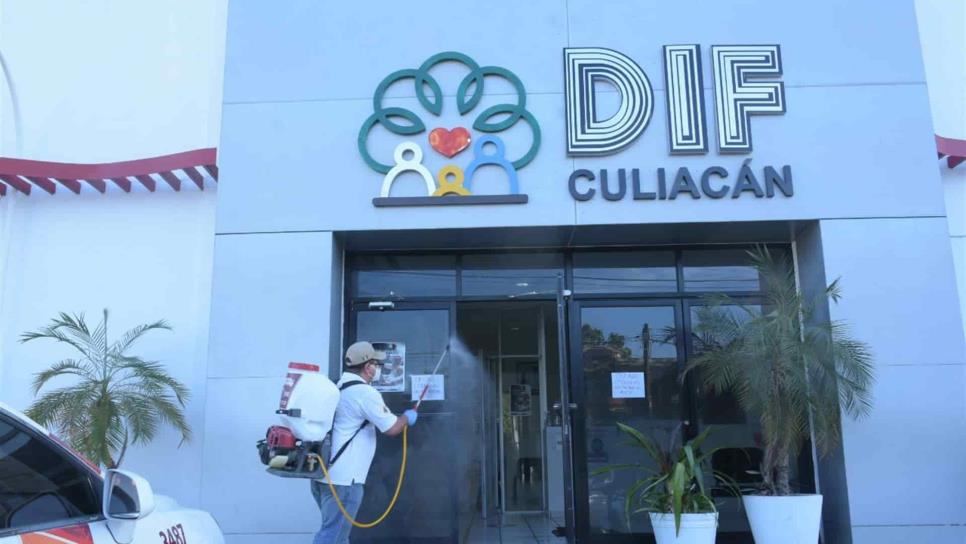 Desinfectan instalaciones del DIF Culiacán