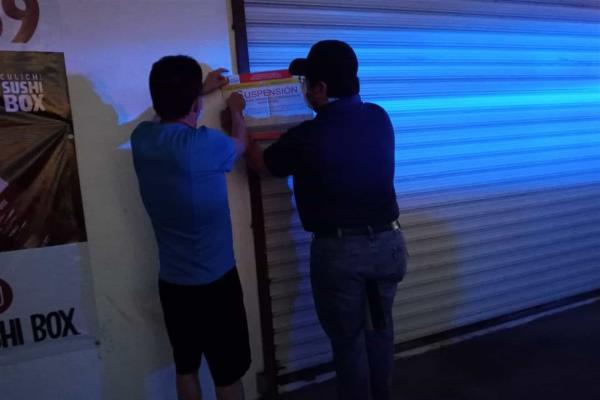 Viola sello de suspensión sushi en el que se intoxicaron 12 personas