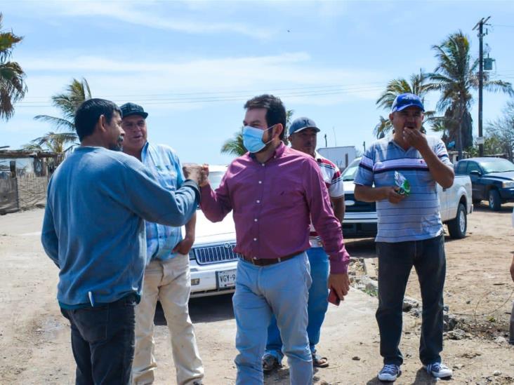 Asegura Evelio Plata que hay voluntad del Estado de apoyar a pescadores Asegura Evelio Plata que hay voluntad del Estado de apoyar a pescadores