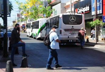 Baja el pasaje en los camiones de Culiacán por Semana Santa