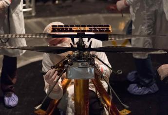 El helicóptero Ingenuity de la NASA, listo para histórica hazaña en Marte