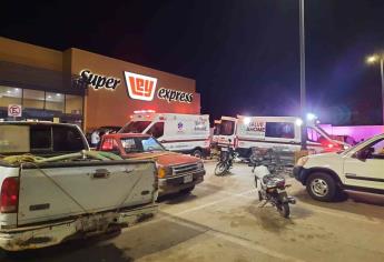 Choque contra tienda deja 9 lesionados en Higuera de Zaragoza