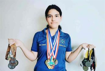 ¡Lo logra de nuevo! Karla Rebeca Munguía gana medalla de oro en olimpiada europea