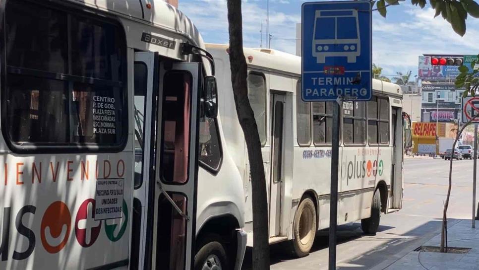 Por no cubrir ruta, salen de circulación 47 unidades de transporte urbano