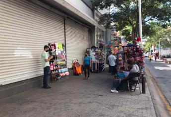 Locatarios quieren desaparecer a los ambulantes del centro de Culiacán, denuncian