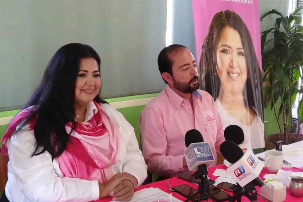 Mi eje central en mi gobierno será el ser humano: Rosa Elena Millán