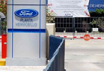 Planta de Ford en Hermosillo detendrá operaciones